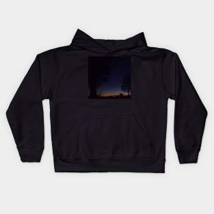 Evening Star at Dusk Kids Hoodie